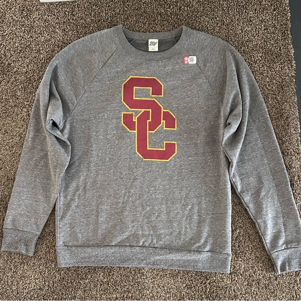 USC Trojans Blue 84 Crewneck Sweatshirt